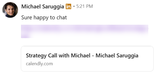 LinkedIn campaign 1 -- ~80% connection acceptance