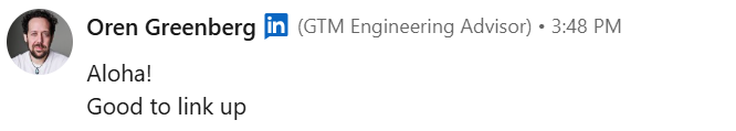 LinkedIn campaign 2 -- ~80% connection acceptance